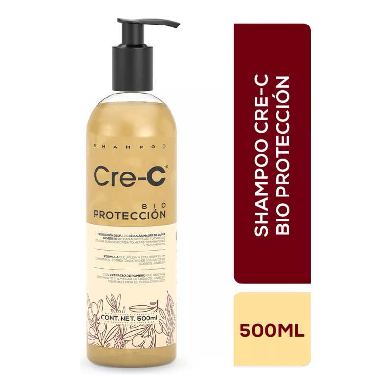 Cre-c Shampoo anticaída Cre-c bio Proteccion 500 Ml