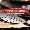 FM PROFESSIONAL Fmprofessional Colour Fish Slice, Stainless Steel, Black, 50
