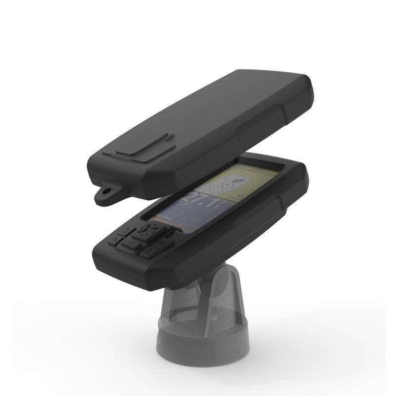 VOMENC Fishfinder Protective Case Silicone Cover Compatible with Garmin Striker