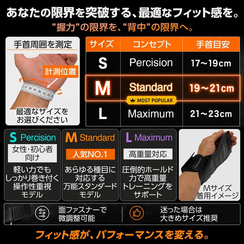 DANIXIL パワーグリップ 筋トレ 【2026年改良モデル】 高耐久ラバー 握力補助 改良型手首クッション 懸垂 デッドリフト チンニング