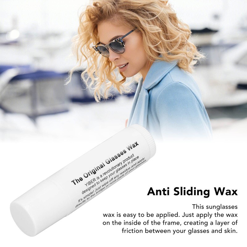 Glasses Wax, Pure Beewax Odorless Eyeglass Nose Pads Anti Sliding