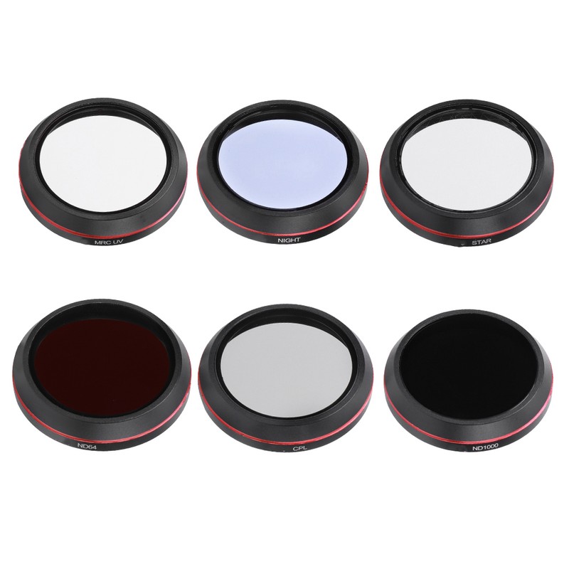Junestar MRC UV CPL Star ND64 ND1000 Night Filter for