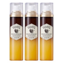 Skinfood Royal Honey Propolis Enrich Cream Mist, 120ml, 3 pieces / 스킨푸드 로열허니 프로폴리스 인리치 크림 미스트, 120ml, 3개