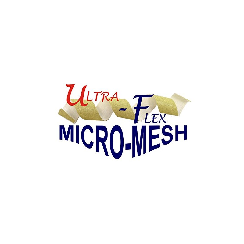 Micro-Mesh Abrasive Polishing Cloth Kit, 6 Sheets of 6"x3" Regular