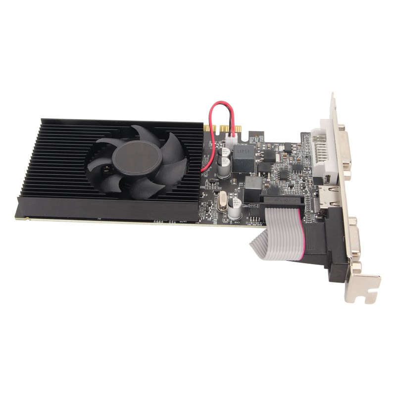 GT210 1G DDR3 Graphics Card with Cooling Fan 64 Bit