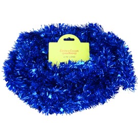 Christmas Concepts® 2.7metre x 5cm Blue Christmas/Fashion Tinsel (TI39)
