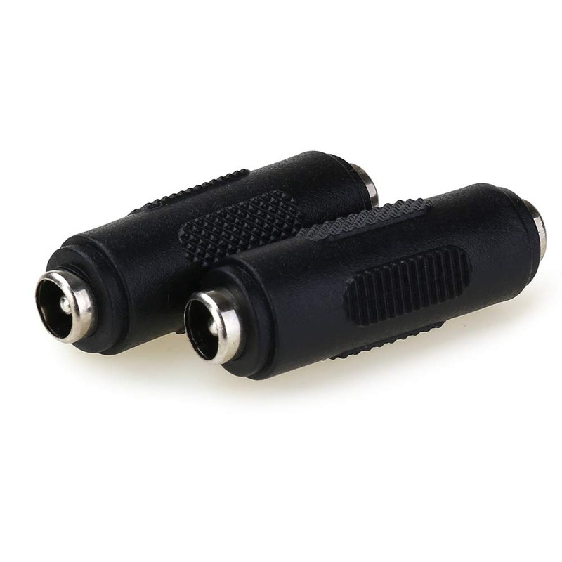 MOBOREST 12V 5.5mm x 2.1mm DC Power Connector Adapter, 12/24V