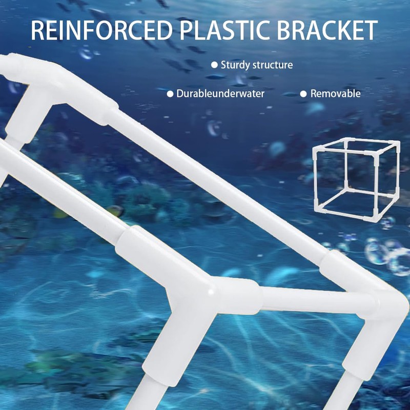 Pond Filter Box, Pond Filter Bag, Cover Anti-Clogging Cube Water