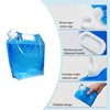 KALUROIL 4 x Foldable Water Canisters, 10 L, Foldable Water