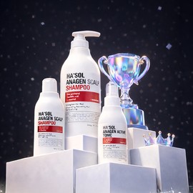 Hesol Hair loss symptom relief Haesol Anagen Active Tonic 3 pieces + 1 shampoo set [51%] 3+1 3 tonics + 1 shampoo / 탈모증상완화 헤솔 아나겐 액티브 토닉 3개 + 샴푸 1개 세트 [51%] 3+1 토닉 3개 + 샴푸 1개