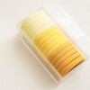 KUANSH Seamless Hair Ties for Women and Girls Ponytail Holders,