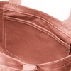 Milkfed 103201053015 Bar and Under Logo Lunch Tote, light pink