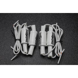 Install Bay 4 PCS BASS BLOCKERS CROSSOVER 14UF 50V CAP 2800HZ @ 4 OHM BLOCKER TWEETERS BB14