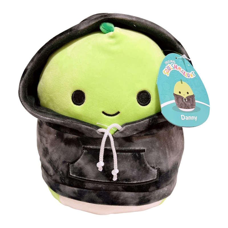 Squishmallows Sudadera con capucha de animal Squad (12 pulgadas Danny