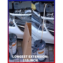 Punmew Oil Extractor Pump 9L Manual Oil Changer Vacuum Fluid Evacuator Extractor for Automotive Fluids Vacuum Evacuation