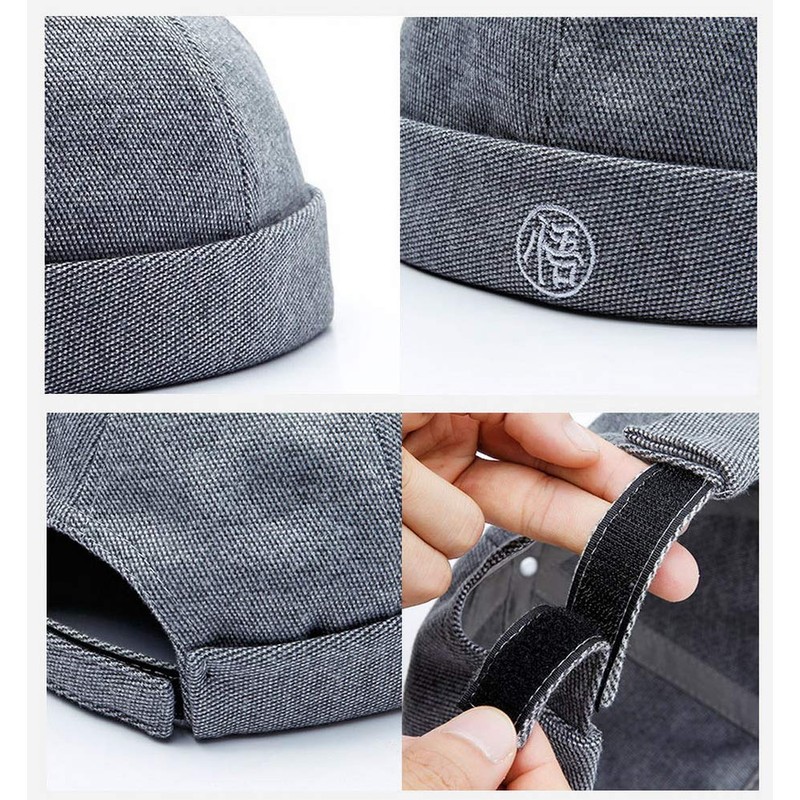 ZEGOO Gorra para padres e hijos, 6 paneles, sin brimless
