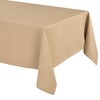 Elegant Tablecloth with Natural Linen Look, Lina Tablecloth and Table