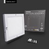 SINCELIGHT PIR LED Motion Sensor Ceiling Mounted Light Fixture, 18W