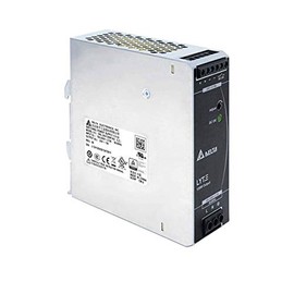 Delta Electronics DRL-24V120W1AA Lyte DIN Rail Power Supply, 24V DC Output, 120W, 5A, Universal Input 85-264V AC