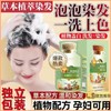 【30ml新包装】泡泡染 染發劑 植物萃取染发 不沾头皮不沾脸可盖白发 Plant ingredients DIY hair coloring shampoo