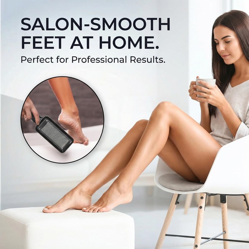 Foot File Callus Remover for Feet – Professional Heavy-Duty Hard