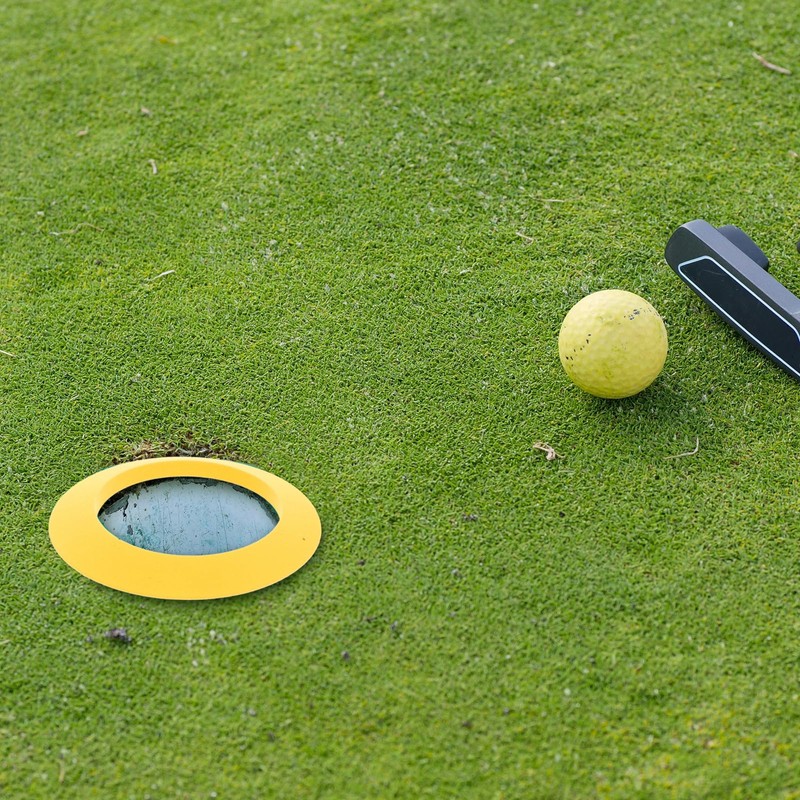 VANZACK Golf Hole Cup Rings, 6 Inch Portable Golf Hole