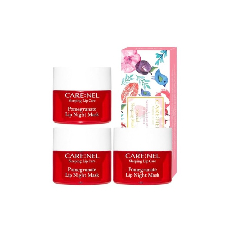 CARE:NEL Mascarilla Labial De Noche De Granada 5 G(Juego De