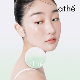 Atte 비건 릴리프 라이팅 톤업 선 쿠션 톤 코렉팅 그린 베지그린 SPF 50+PA++++) Vegan Relief Lighting Tone-Up Sun Cushion Tone Correcting Green Veggie Green SPF 50+PA++++
