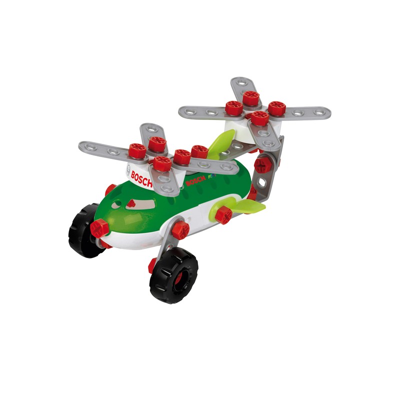 Theo Klein 8790 Bosch Construction Set, 3-in-1 Aircraft Team, Multi-Colour