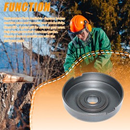 Mtanlo Clutch Drum and Pinion 3/8" 7T for Husqvarna 390 390XP 385 385XP Saw Clutch Drum with E-Clip Needle Bearing Replacement 537137972