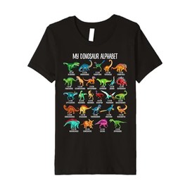 Kids Types Of Dinosaurs graphics my dinosaur alphabet kids Premium Premium T-Shirt