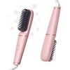 Ionic Hair Straightning Brush|Portable Hot Comb, Pro 450 Million Negative