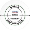 Lighting Labs 6 Pack Matte White Goof Trim Ring for
