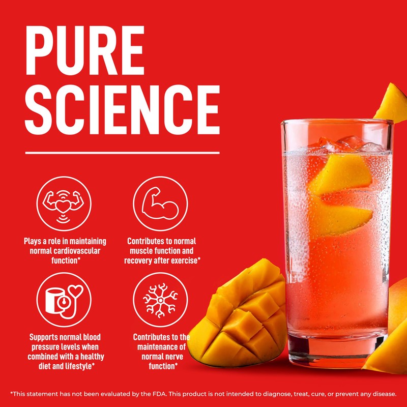 Keppi Electrolytes Powder Packets – Mango Flavor 30 Servings –