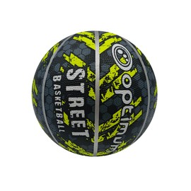 Optimum STREET BASKETBALL - BLACK/YELLOW - SIZE 7