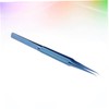 jojofuny Titanium Alloy Curved Tip Tweezers Precision Tweezers for Electronics