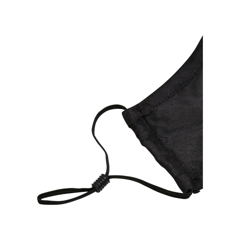 Urban Classics Unisex Face Mask Off 2-Pack Everyday Mask, black