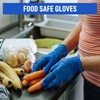 Powder Free Disposable Nitrile Gloves Medium -100 Pack, Blue -Medical