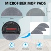 YBVABE Mop Pads for Roborock S8 Pro Ultra Series Vacuum(Not