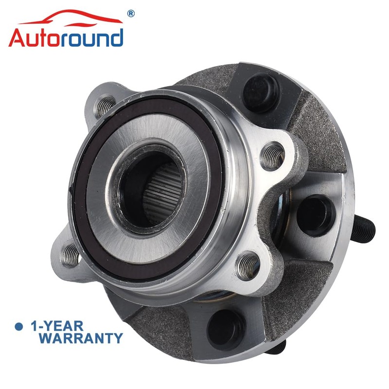 Autoround 513258 Front Wheel Hub and Bearing Assembly for Toyota