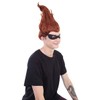 HPO Pointy Super Hero Villain Wig with Mask, TV Movie