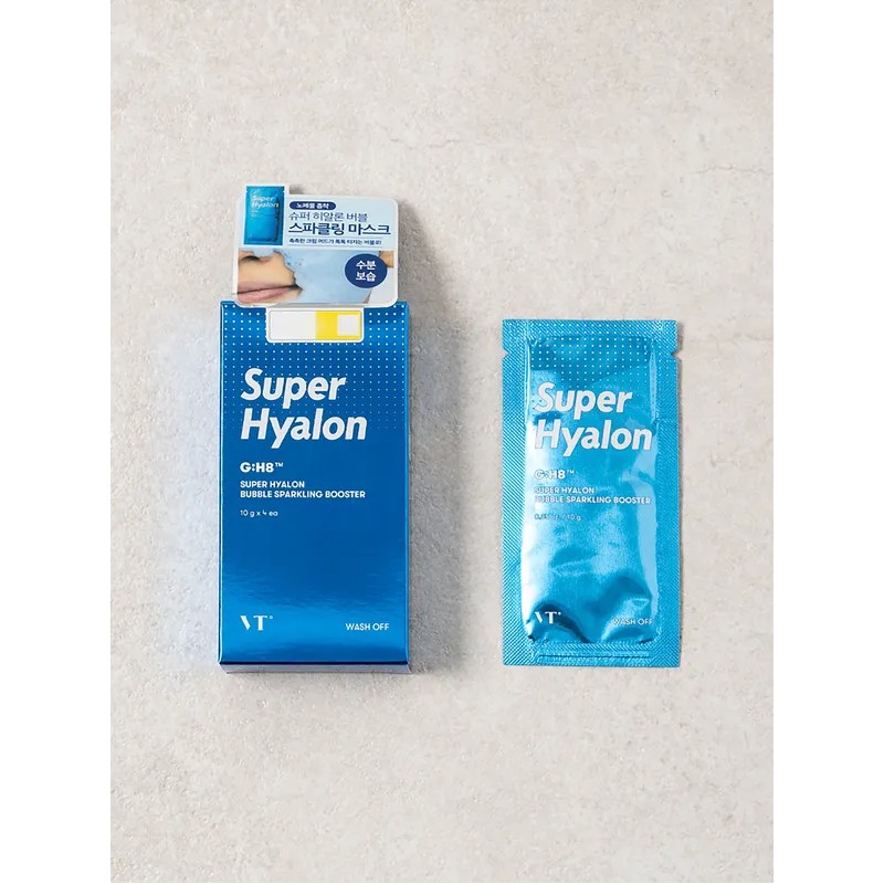 VT Super Hyalon Bubble Sparkling Booster 10g x 4