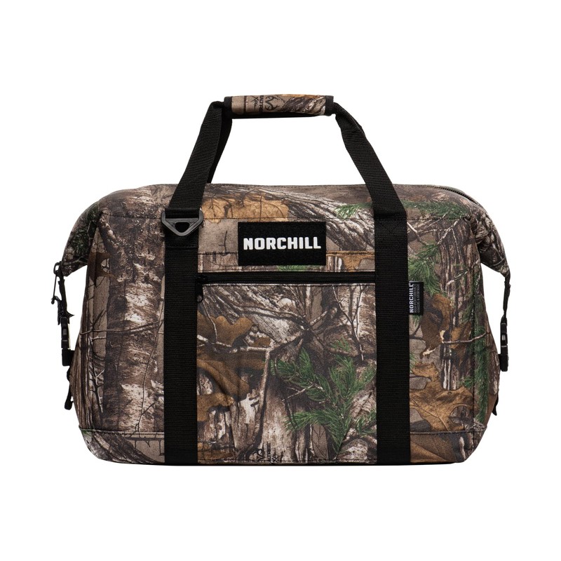 NorChill 12 Can Insulated Soft Sided Cooler, Realtree Xtra Camo