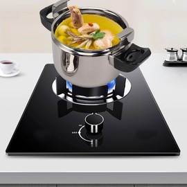 Pyhodi Household Stainless Steel Pressure Cooker, Fast Cooking, Multi Functional Explosion Proof Double Bottom Pressure Cooker for Induction Cookers, Gas Stoves, Open Flames (15L)