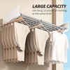 Peimscen Wall Mounted Laundry Drying Rack, Foldable Wall Mount Clothes