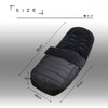 WINSVAN Baby Footmuff, Universal Baby Stroller Sleeping Bag, Windproof Fleece