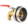 2" Water Drum Faucet 3/4 inch Outlet Brass Barrel Faucet