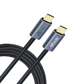 DCHAV 28V 5A USB C to USB C Cable Type C to Type C Fast Charging PD 3.1 140W 100W USBc to USBc Cord 3ft Nylon Braided for Data Transfer High Power Charge Phone Tablet Laptop Computer