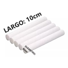 LIWU 6 Pack Repuesto Filtros Humidificador, Difusor 10cmx8mm