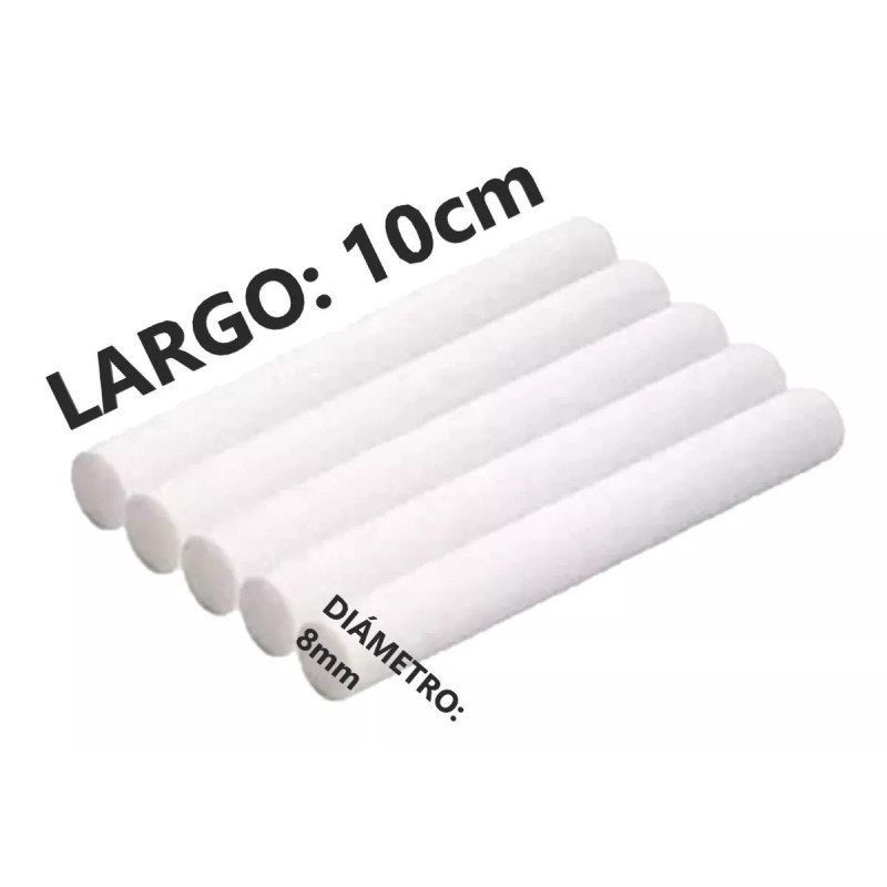 LIWU 6 Pack Repuesto Filtros Humidificador, Difusor 10cmx8mm
